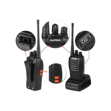 Imagem de Transmissor de rádio Walkie Talkie Baofeng BF-888s 1500mAh - Lightbek 