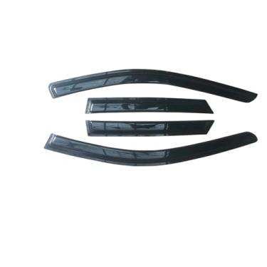 Imagem de GRJQRKHZ Defletor de janela lateral do carro para A&UDI A3 8v 2013-2020 Weathershied viseira de porta vento sol proteção chuva janela lateral defletores de vento