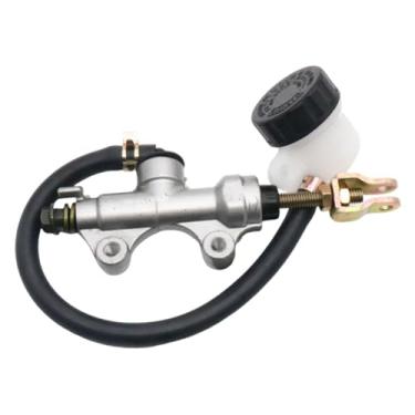 Imagem de FJMQHU Bomba de Cilindro Mestre Do Freio Traseiro para Motocicletas, Desempenho Estável, Acessórios Hidráulicos Robustos, Leves E Fáceis de Instalar