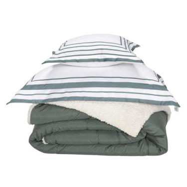 Imagem de Kit 03 Pçs Coberdrom Solteiro Soft Dupla Face e Hipercal 400 fios - MR