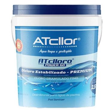 Imagem de Cloro Piscina Atcllor Power 60 2,5kg