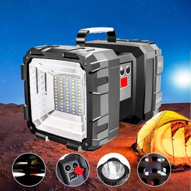 Imagem de Lanterna Recarregável Multifuncional Led Potente Mini