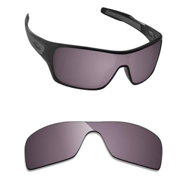 Imagem de Alphax Lentes de reposição polarizadas espelhadas cinza cromadas Elite para óculos de sol Oakley Turbine Rotor OO9307