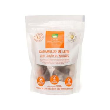 Imagem de Bala Caramelo 100g Zero Zero Stevia Pouch
