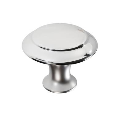 Imagem de Kit c/4 Puxadores Metal Pontual/ Botão Sinnai 806-23mm Para Portas e G