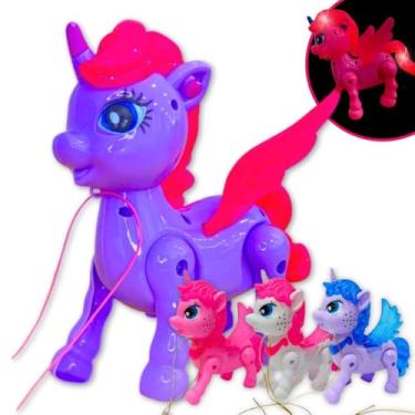 Imagem de Brinquedo Unicórnio Musical Anda
