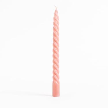 Imagem de Vela Castiçal Colorida Waves Verniz - Rosé