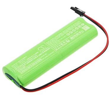 Imagem de Bateria de substituição de iluminação de emergência de 2000 mAh, compatível com890021
