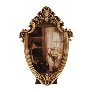 Imagem de KiBcsLic Porta-retratos vintage em formato de, suporte para cartões, moldura de resina para festas, decoração de parede ou mesa para casamentos e