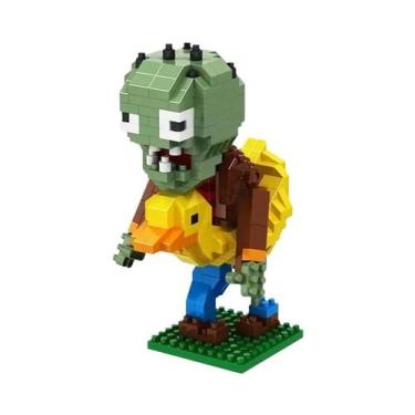 Imagem de Conjunto De Blocos De Montar Plants Vs Zombies, Personagens Do Jogo De