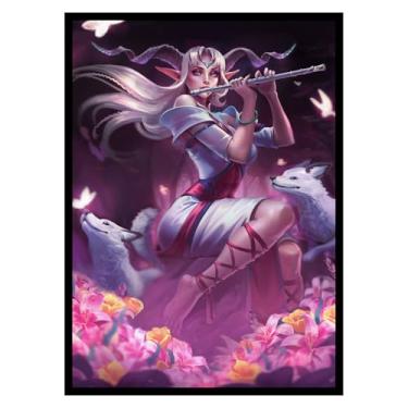 Imagem de Realm Guard Elven Warriors - 100ct Textured Matte TCG/MTG Card Art Sleeves (Elven Eclipsed Regular)