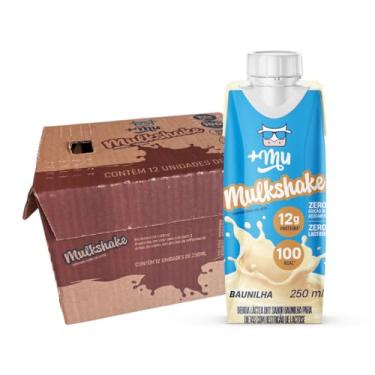 Imagem de +Mu Mulkshake Bebida Proteica Sabor Baunilha - Pack 12 unidades 250 mL