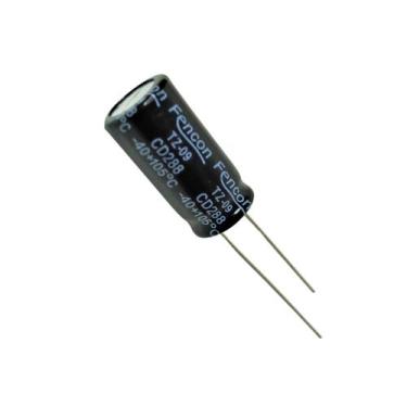 Imagem de Capacitor Bipolar 47X100 47uf 100v Laranja Driver corneta longa vida u