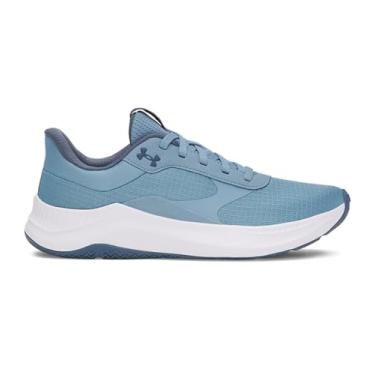 Imagem de Under Armour Tênis feminino Aurora 3, (418) Azul fumê/branco/azul nu, 40