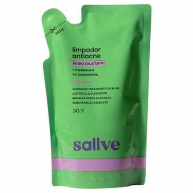 Imagem de Refil Gel Espuma Limpador Facial Sallve Antiacne 240ml-Unissex
