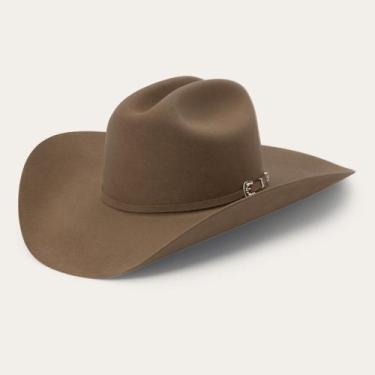 Imagem de Chapéu Australiano Cowboy Country Unissex Fedora - SLIM FITNESS, Marro