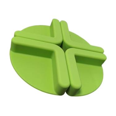 Imagem de IEUDNS Conjunto de 4 Pés Protetores para Tábua de Corte, Utensílio de Cozinha Profissional para Presente, Tapete de Cozinha, Verde