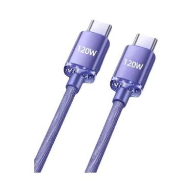 Imagem de Cabo De Carregamento Rápido USB-C Para USB-C De 120W Para iPhone 15 16
