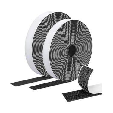 Imagem de oshhni 2 rolos de fita adesiva de de 20 mm x 10 metros, multiuso, para artesanato e acessórios DIY. Removível, reutilizável e com adesivo.