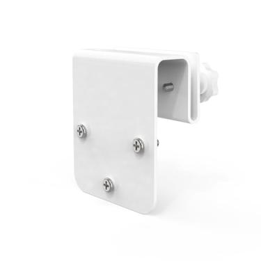 Imagem de OkeMeeo Suporte de calha para eufy Solocam S340, SoloCam E30, SoloCam E42 e 4G LTE Cam S330 (pacote com 1, branco)