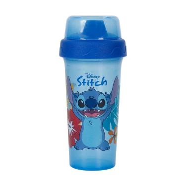Imagem de Copo Premium com Válvula Redutora de Pingos Stitch 340ml Dermiwil