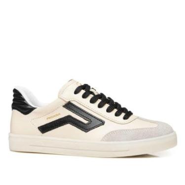 Imagem de Tênis Pegada Feminino em Couro Milk 211154-17-Feminino