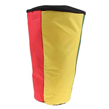 Imagem de barenx Caixa de tambor impermeável African Djembe com bolsa de armazenamento de pano - 50 x 40 cm