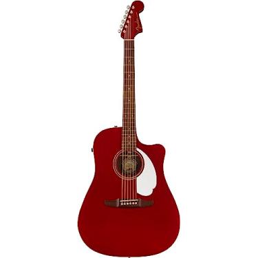 Imagem de Fender Guitarra acústica de 6 cordas, destro, vermelho (0970713209)