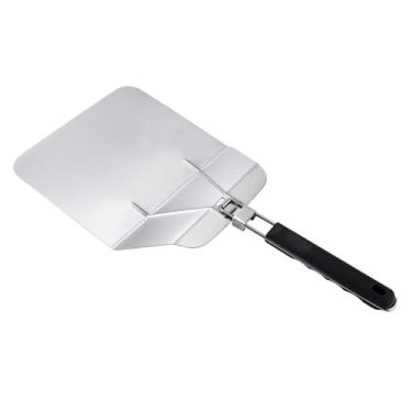 Imagem de Ｂｅｓｇａ Pá de pizza dobrável com cabo, ideal para cortar massa de pizza caseira.