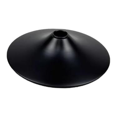 Imagem de Bothyi Base giratória redonda para cadeira, fácil de instalar, com apoio para os pés e placa giratória para substituir a base original de banquetas de, Diâmetro 38.5cm