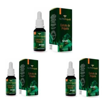 Imagem de Smells kit com 3 extrato de propolis 30ml