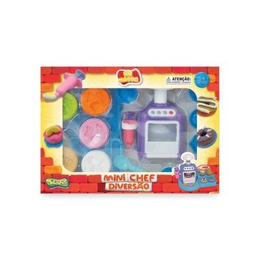 Imagem de Conjunto Mini Chef Diversão Com 5 Massinhas De 28G - Ki Massa