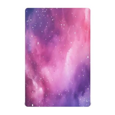 Imagem de CEBUGI Lençol de berço elástico para bebês meninos e meninas, céu estrelado, portátil, pacote N Play, lençol com elástico para crianças, material neutro, ultra macio, colchão infantil padrão completo