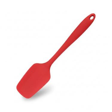 Imagem de Espátula Silicone 27cm Vermelha Fechada Reta