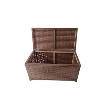 Imagem de Baú Horizontal Organizador para Brinquedos e Roupas, 60x30x30 cm (INDIANO)