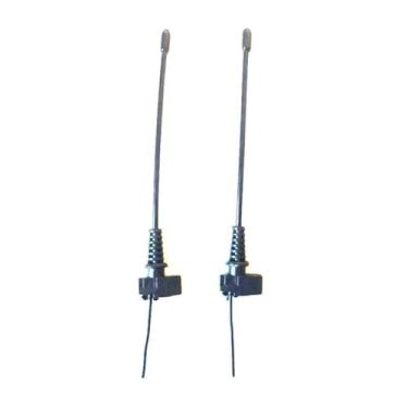 Imagem de ZEZEFUFU Antena de substituição para microfone sem fio Sennheiser EW100G2/100G3 receptor transmissor de microfone Bodypack