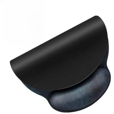 Imagem de Sanpyl Mouse Pads Ergonômicos Com Base Antiderrapante, Teclado e Descanso de Pulso para Computador Portátil de Escritório Doméstico, Máximo Conforto Tátil (Mário branco)