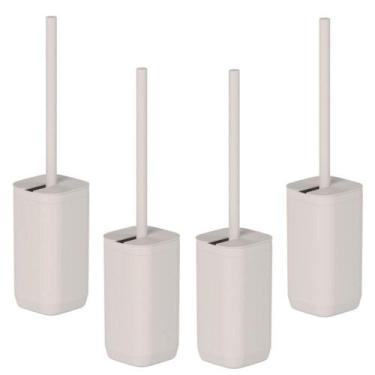 Imagem de 4X Escova De Vaso Sanitario Privada Banheiro Ou Bege