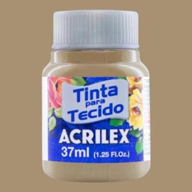 Imagem de Tinta Tecido Acrilex 37ml - Cores , CAQUI - 986