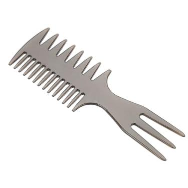Imagem de Generic Pente Masculino de Dentes Largos, Antiestático, Alisador de Cabelo, Pente Ondulador para Salão de Beleza, Barbeiro, Uso Profissional (NO.3)
