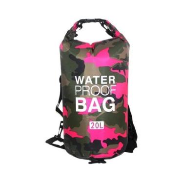 Imagem de Bolsas Impermeáveis De PVC Camufladas Para Rafting, Mergulho, Natação 