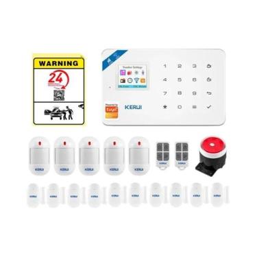 Imagem de Sistema De Alarme WIFI GSM KERUI W181 Detector De Movimento Inteligent