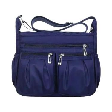 Imagem de Bolsa Transversal Feminina De Nylon Impermeável De Grande Capacidade P