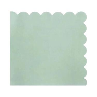 Imagem de Conjunto De Talheres De Papel Descartáveis Verde Sálvia 96 Peças Para 