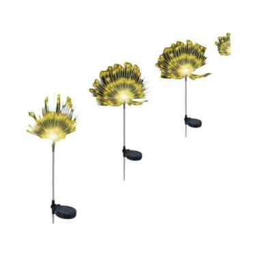 Imagem de Luzes De Fogos De Artifício Solares 200LED Para Jardim, Lâmpada Globo 