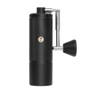 Imagem de TIMEMORE Moedor Chestnut C5 ESP PRO com rebarba cônica S2C-042-III, ajuste de precisão de 0,015 mm, todo em metal, moedor de café portátil para expresso, prensa francesa, despeje (preto)