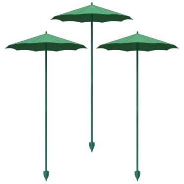 Imagem de Guarda-Sol para Plantas | 3 Unidades de Acessórios de Proteção UV para Flores | Guarda-Sol De Jardim Para Plantas - para Jardineiros Varandas Hortaliças Viveiros Canteiros Estufa