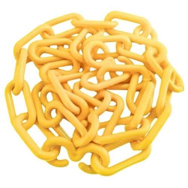 Imagem de Corrente De Plástico Para Água Calha Sinalização 100 Metros Elo Grande