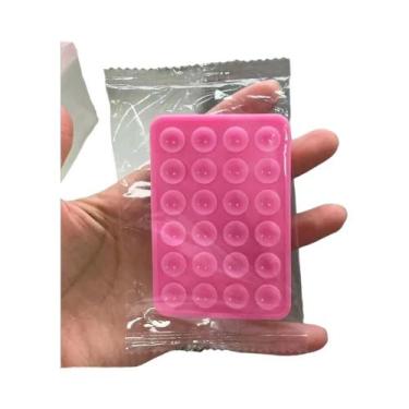Imagem de Suporte De Sucção De Silicone Dupla Face Para Celular, Adesivo De Borr