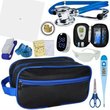 Imagem de Kit Enfermagem Aparelho Pressão Esteto Frete Grátis Promocao - Love Sa